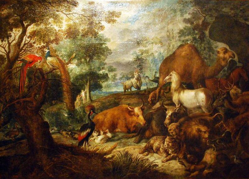 Roelant Savery Noah's Ark. oil painting picture